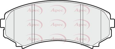 Brake Pad Set APEC PAD1268