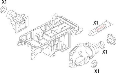 CORTECO Dichtungssatz, Differential