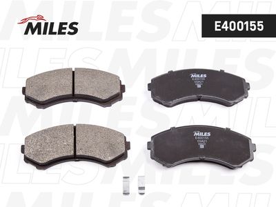 Комплект тормозных колодок, дисковый тормоз MILES E400155 для MITSUBISHI PROUDIA/DIGNITY