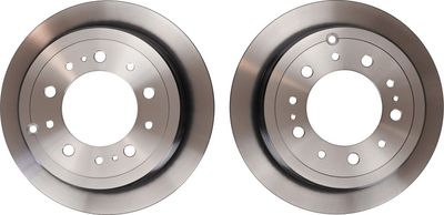 Brake disc Achter Links/Rechts past: LEXUS LX  TOYOTA LAND CRUISER 100 4.2D/4.7 01.98-03.08