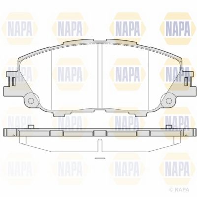 Brake Pad Set NAPA PBP7828