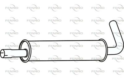 Rura wydechowa FENNO 1571B354