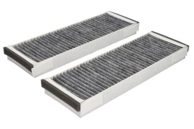Cabinefilter met actieve kool past: AUDI A6 ALLROAD C6, A6 C6, R8, R8 SPYDER  LAMBORGHINI GALLARDO, GALLARDO SPYDER  VW XL1 0.8DH-5.2 08.03-