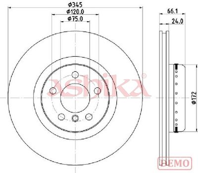 DISC FRANA ASHIKA 61000104C