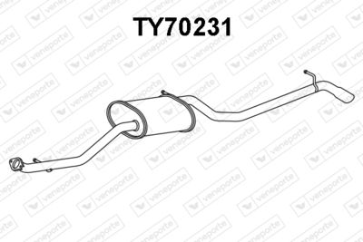 ENDSCHALLDäMPFER VENEPORTE TY70231