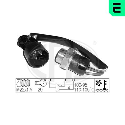 COMUTATOR TEMPERATURA VENTILATOR RADIATOR