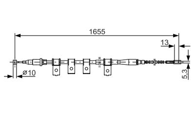 CABLU FRANA DE PARCARE BOSCH 1987477920 4