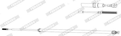 CABLU FRANA DE PARCARE FERODO FHB432012 1
