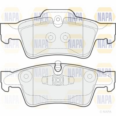 Brake Pad Set NAPA NBP1046