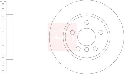APEC Brake Disc DSK3308