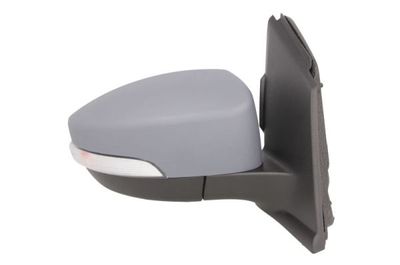Zijspiegel Rechts (elektrisch, asferisch, met verwarming, under-coated, elektrisch opklapbaar, met indicator) past: FORD KUGA II 10.12-12.19