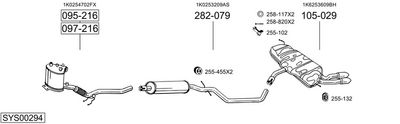 Изпускателна система BOSAL SYS00294