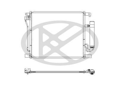 Condensator, climatizare Koyorad CD021304