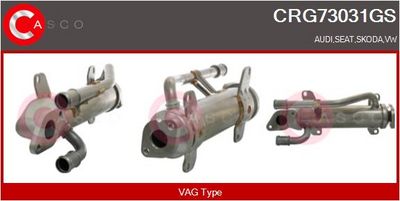 RADIATOR RECIRCULARE GAZE DE ESAPAMENT CASCO CRG73031GS