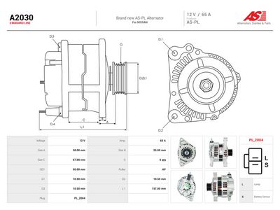Generator AS-PL A2030