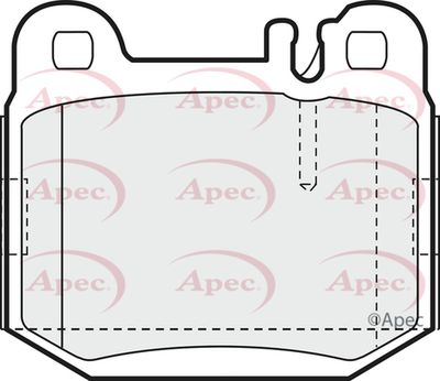 Brake Pad Set APEC PAD1193