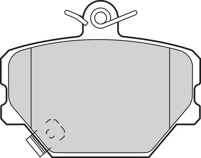 BREMSBELAGSATZ SCHEIBENBREMSE VALEO 302015 3