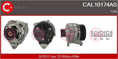 Генератор CASCO CAL10174AS для FORD ORION