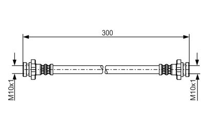 Brake Hose 1 987 481 195