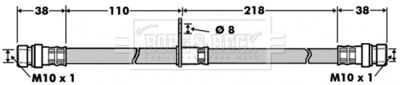 Brake Hose Borg & Beck BBH7499