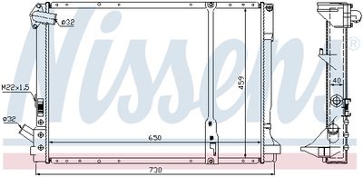 RADIATOR RACIRE MOTOR NISSENS 63976A 4