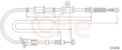 CABLU FRANA DE PARCARE