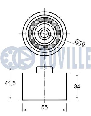 ROLA GHIDARE/CONDUCERE CUREA DISTRIBUTIE RUVILLE 541014 1