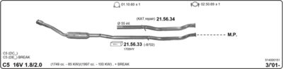 Układ wydechowy IMASAF 514000151
