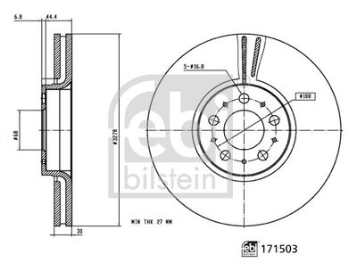 Brake Disc 171503