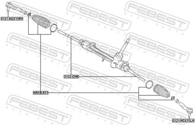 Inner Tie Rod 0122-CHR