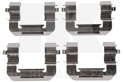Комплектующие, колодки дискового тормоза NK 79361776 для CHEVROLET MALIBU