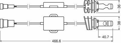 Żarówka reflektora dalekosiężnego OSRAM 66220CW produkt