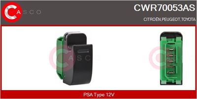 COMUTATOR MACARA GEAM CASCO CWR70053AS