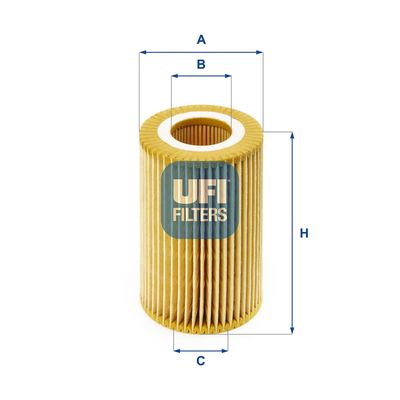 Масляный фильтр UFI 25.074.00 для HONDA NSX