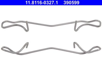 Remblok montagekit achter Achter/Voor past: VOLVO XC90 I  FORD FIESTA, FIESTA III, FIESTA IV, FIESTA V, FUSION, KA, PUMA, STREET KA  TOYOTA YARIS 1.0-4.4 01.89-06.20