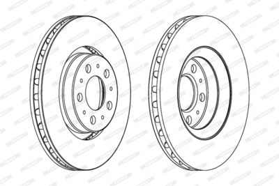 DISC FRANA FERODO DDF1078 1