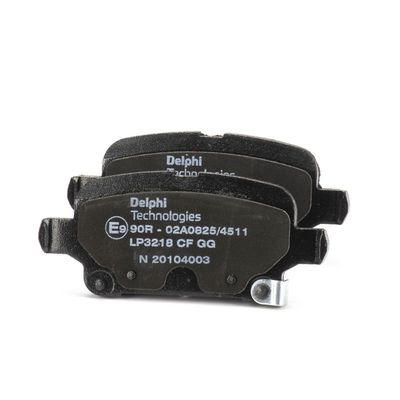 BREMSBELAGSATZ SCHEIBENBREMSE DELPHI LP3218 3