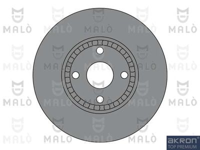AKRON-MALÒ 1110459 Тормозные диски для TOYOTA COROLLA универсал (_E12_) 2.0 D-4D (CDE120_)