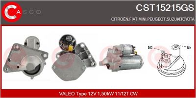 STARTER CASCO CST15215GS