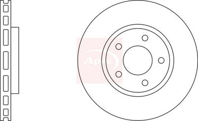 APEC Brake Disc DSK972