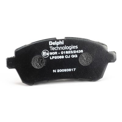 BREMSBELAGSATZ SCHEIBENBREMSE DELPHI LP2069 38