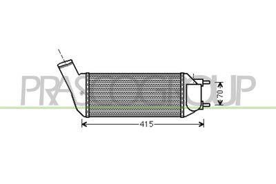 Chladič turba PRASCO CI428N003