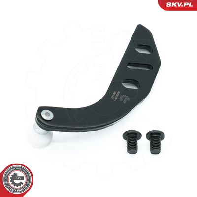 Ritinėlio kreiptuvas, atstumiamos durys