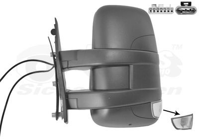 VAN WEZEL 2816807 Указатель поворотов для IVECO DAILY V c бортовой платформой/ходовая часть