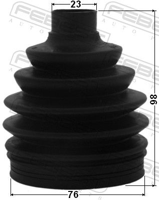 Bellow Kit, drive shaft 2217P-SORR