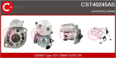 CASCO Startmotor / Starter Brand New HQ (CST40245AS)