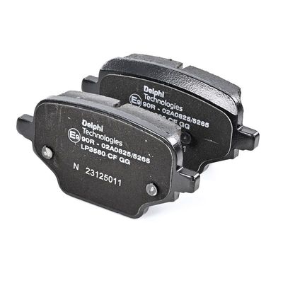 BREMSBELAGSATZ SCHEIBENBREMSE DELPHI LP3580 6