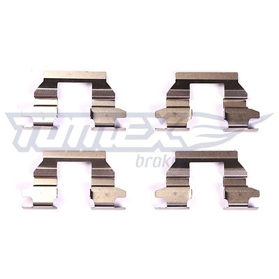 Комплектующие, колодки дискового тормоза TOMEX Brakes TX 43-85 для INFINITI FX