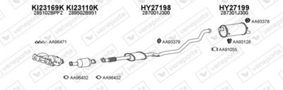 ABGASANLAGE VENEPORTE 270076