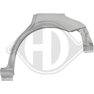 DIEDERICHS 9929031 Подкрылок  для MAZDA 5 (CR19) 2.0